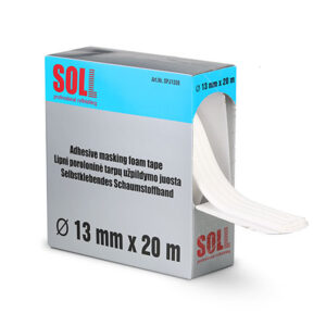 Adhesive masking foam tape Soll/Ars 13mm x 20m