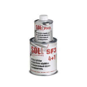 Soll HS SF3 acrylic filler+hardener FH3 light grey