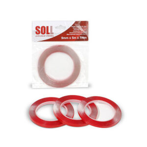 Soll double sided acryl tape 9mmx5mx1mm