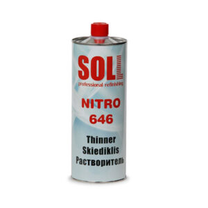 Soll nitro 646 thinner 1l metal can