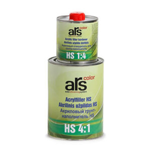 Ars HS 4:1 acrylic filler with hardener white balta 0,8l+0,2l